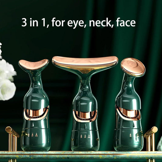 2-in-1 Anti-Wrinkle Facial Massager