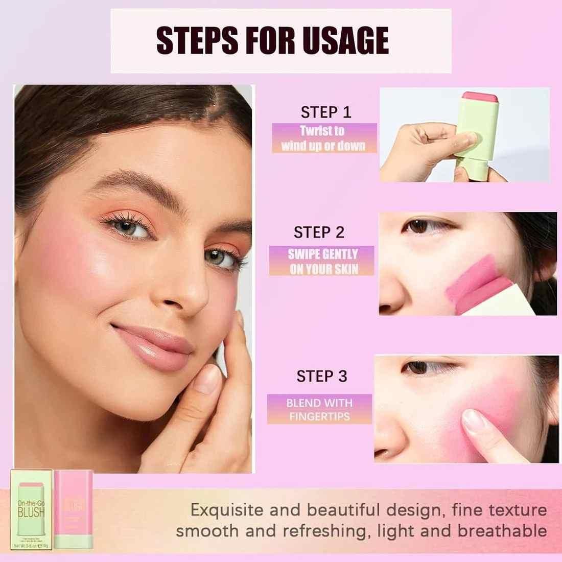 Multi-Use Solid Blush Sticks