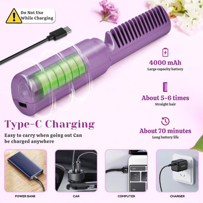 Portable Mini Hot Comb - Rechargeable battery