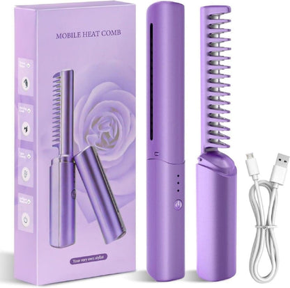 Portable Mini Hot Comb - Rechargeable battery