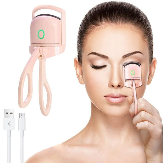 Electric Heated Eyelash Curler | USB Rechargeable | 2 Heating Modes