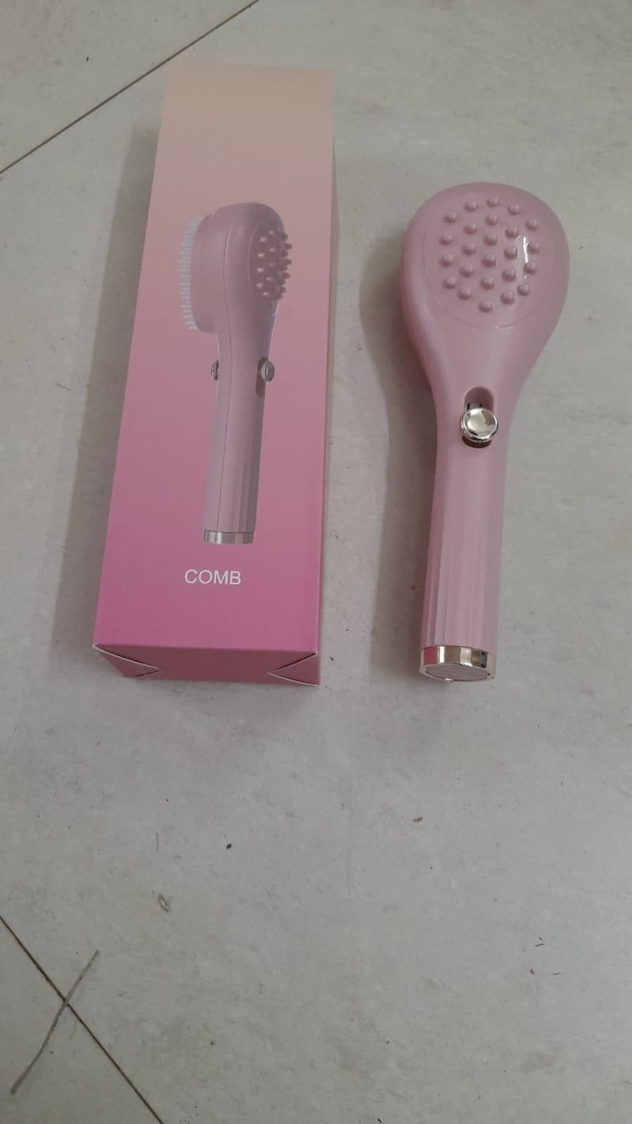 Scalp Massage Comb with Retractable Bristles