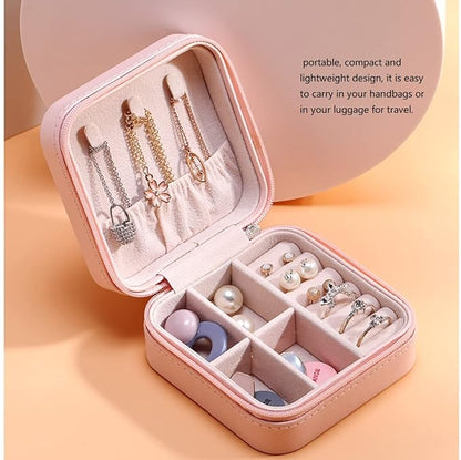 Jewellery Organiser Box, Jewellery Box For Women,Portable Travel Jewellery Organiser Pouch