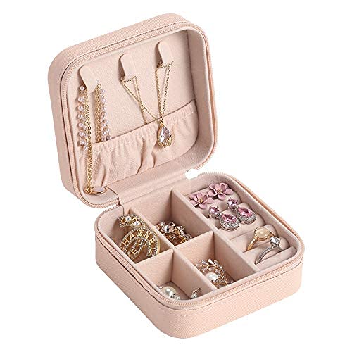 Jewellery Organiser Box, Jewellery Box For Women,Portable Travel Jewellery Organiser Pouch